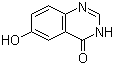 3,4-Dihydro-6-hydroxyquinazolin-4-one molecular structure (CAS 16064-10-1)