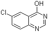 结构式 CAS# 16064-14-5, 4-羟基-6-氯喹唑啉