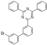 2-(3'-Bromo[1,1'-biphenyl]-3-yl)-4,6-diphenyl-1,3,5-triazine molecular structure (CAS 1606981-69-4)
