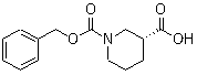 (R)-Piperidine-1,3-dicarboxylic acid 1-benzyl ester molecular structure (CAS 160706-62-7)