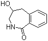 2,3,4,5-Tetrahydro-4-hydroxy-1H-2-benzazepin-1-one molecular structure (CAS 160732-74-1)