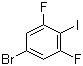 4-Bromo-2,6-difluoroiodobenzene molecular structure (CAS 160976-02-3)