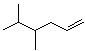 4,5-Dimethyl-1-hexene molecular structure (CAS 16106-59-5)