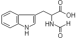 结构式 CAS# 16108-03-5, N-甲酰基-DL-色氨酸