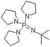 结构式 CAS# 161118-67-8, (叔丁基亚氨基)三(吡咯烷)膦