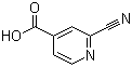 2-Cyanopyridine-4-carboxylic acid molecular structure (CAS 161233-97-2)