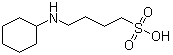 structure of CAS# 161308-34-5, 4-(Cyclohexylamino)-1-butanesulfonic acid;CABS