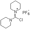 Chlorodipiperidinocarbenium hexafluorophosphate molecular structure (CAS 161308-40-3)