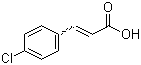 结构式 CAS# 1615-02-7, 4-氯肉桂酸; 对氯肉桂酸