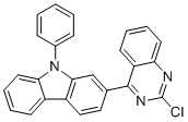 结构式 CAS# 1616499-37-6, 2-(2-氯喹唑啉-4-基)-9-苯基-9H-咔唑