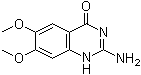 2-Amino-6,7-dimethoxy-4(1H)-quinazolinone molecular structure (CAS 16175-67-0)