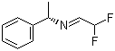 (S)-N-(2,2-Difluoroethylidene)-1-phenylethylamine molecular structure (CAS 161754-60-5)
