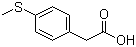 4-Methylthiophenylacetic acid molecular structure (CAS 16188-55-9)