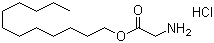 Glycine lauryl ester hydrochloride molecular structure (CAS 16194-11-9)