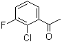1-(2-Chloro-3-fluorophenyl)ethanone molecular structure (CAS 161957-57-9)