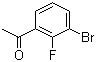 结构式 CAS# 161957-61-5, 3'-溴-2'-氟苯乙酮