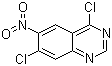 结构式 CAS# 162012-71-7, 4,7-二氯-6-硝基喹唑啉