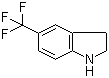 structure of CAS# 162100-55-2, 5-Trifluoromethylindoline