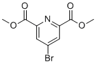 Dimethyl 4-bromopyridine-2,6-dicarboxylate molecular structure (CAS 162102-79-6)