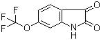 structure of CAS# 162252-92-8, 6-(Trifluoromethoxy)-1H-indole-2,3-dione