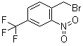 结构式 CAS# 162333-02-0, 2-硝基-4-三氟甲基苄溴