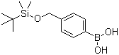 4-TBDMS-hydroxymethylphenylboronic acid molecular structure (CAS 162356-89-0)
