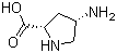 (4S)-4-Amino-L-proline molecular structure (CAS 16257-83-3)