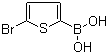 5-溴噻吩-2-硼酸分子结构 (CAS 162607-17-2)