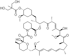 Temsirolimus molecular structure (CAS 162635-04-3)