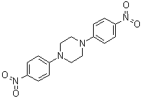 structure of CAS# 16264-05-4, 1,4-Bis(4-nitrophenyl)piperazine;1,4-Bis(p-nitrophenyl)piperazine