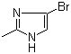 结构式 CAS# 16265-11-5, 4-溴-2-甲基咪唑