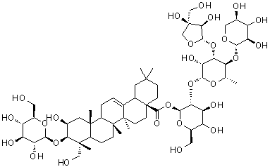 Polygalasaponin V molecular structure (CAS 162857-65-0)