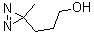 3-Methyl-3H-diazirine-3-propanol molecular structure (CAS 16297-94-2)