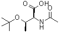 N-Acetyl-O-(1,1-dimethylethyl)-L-threonine molecular structure (CAS 163277-80-3)