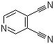 structure of CAS# 1633-44-9, Pyridine-3,4-dicarbonitrile