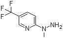 2-(1-Methylhydrazino)-5-(trifluoromethyl)pyridine molecular structure (CAS 163620-24-4)