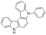 5-Phenyl-5,8-dihydroindolo[2,3-c]carbazole molecular structure (CAS 1637752-63-6)