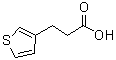 3-Thiophenepropionic acid molecular structure (CAS 16378-06-6)