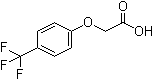 结构式 CAS# 163839-73-4, 4-(三氟甲基)苯氧基乙酸