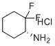 (1R)-2,2-Difluorocyclohexan-1-amine hydrochloride molecular structure (CAS 1638744-85-0)