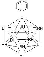 1-Phenyl-closo-1,2-dicarbadodecaborane(12) molecular structure (CAS 16390-61-7)