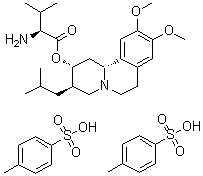Valbenazine tosylate molecular structure (CAS 1639208-54-0)