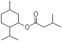 structure of CAS# 16409-46-4, Menthyl isovalerate;3-Methylbutanoic aci 5-methyl-2-(1-methylethyl)cyclohexyl ester