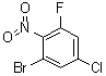 1-Bromo-5-chloro-3-fluoro-2-nitrobenzene molecular structure (CAS 1642542-05-9)