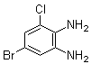 结构式 CAS# 16429-44-0, 5-溴-3-氯-1,2-苯二胺