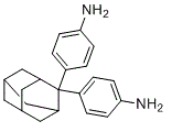 4,4'-(adamantane-2,2-diyl)dianiline molecular structure (CAS 164396-23-0)