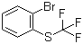 structure of CAS# 1644-72-0, 2-(Trifluoromethylthio)bromobenzene;1-Bromo-2-(trifluoromethylthio)benzene; 2-Bromophenyl trifluoromethyl sulphide