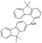 N-(9,9-dimethyl-9H-fluoren-4-yl)-9,9-dimethyl-9H-fluoren-2-amine molecular structure (CAS 1644054-07-8)