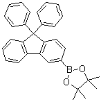 2-(9,9-Diphenyl-9H-fluoren-3-yl)-4,4,5,5-tetramethyl-1,3,2-dioxaborolane molecular structure (CAS 1644466-71-6)