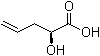(S)-2-Hydroxy-4-pentenoic acid molecular structure (CAS 164453-92-3)